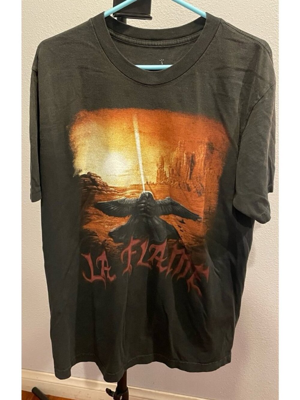 NEW LA FLAME CACTUD JACK TRAVIS SCOTTT-SHIRT SZ LARGE